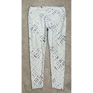 Fabletics Women’s Leggings Cropped Size Medium Athletic Workout Light Green